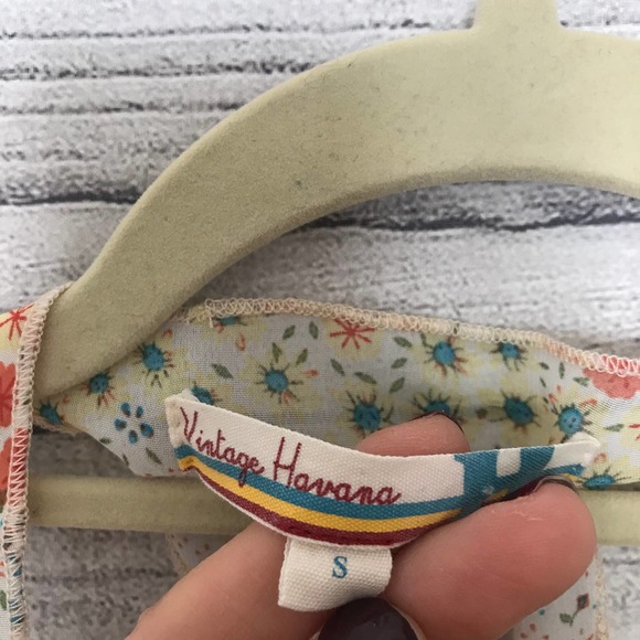 Vintage Havana Racer Back Tank Top Size Small - Picture 2 of 4